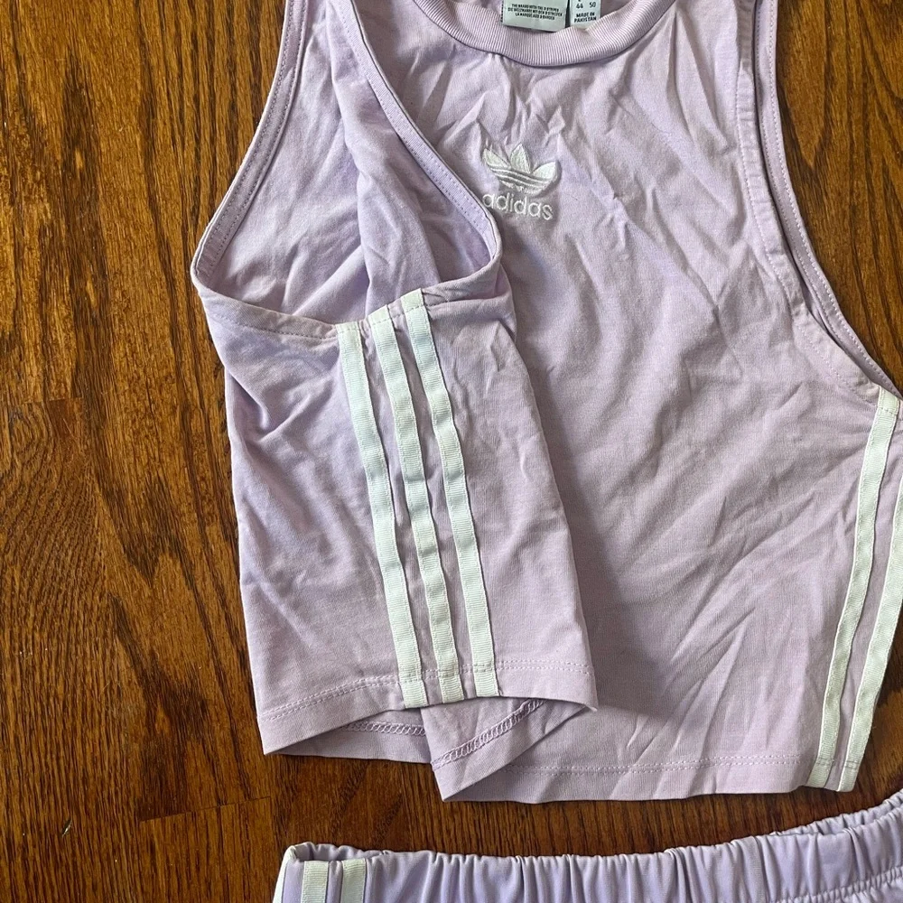 Adidas Women's Lilac Set - Picture 3 of 7